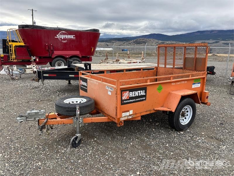  Miska CA58U 8 ft S/A Utility Trailer Andere Anhänger