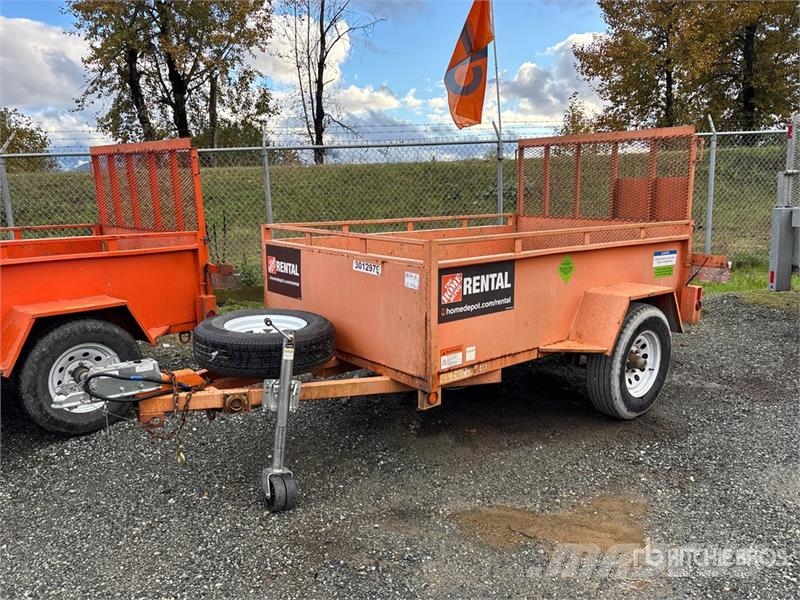 Miska CA58U 8 ft S/A Utility Trailer Alte remorci