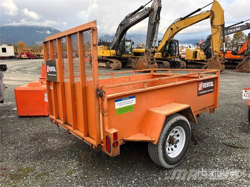 Miska CA58U 8 ft S/A Utility Trailer Alte remorci