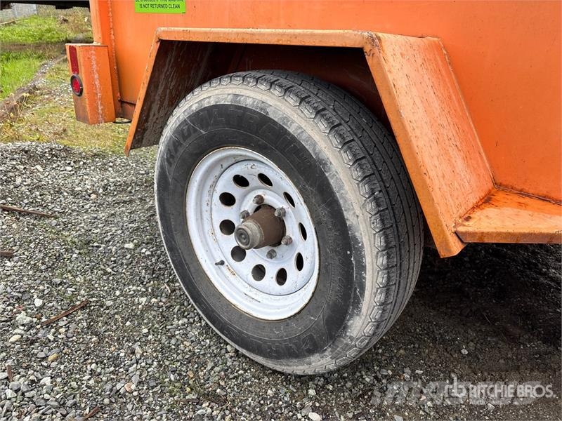 Miska CA58U 8 ft S/A Utility Trailer Alte remorci