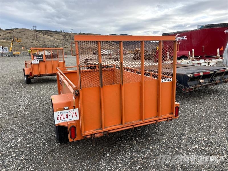  Miska CA58U 8 ft S/A Utility Trailer Andere Anhänger