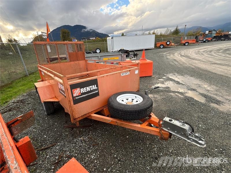 Miska CA58U 8 ft S/A Utility Trailer Alte remorci