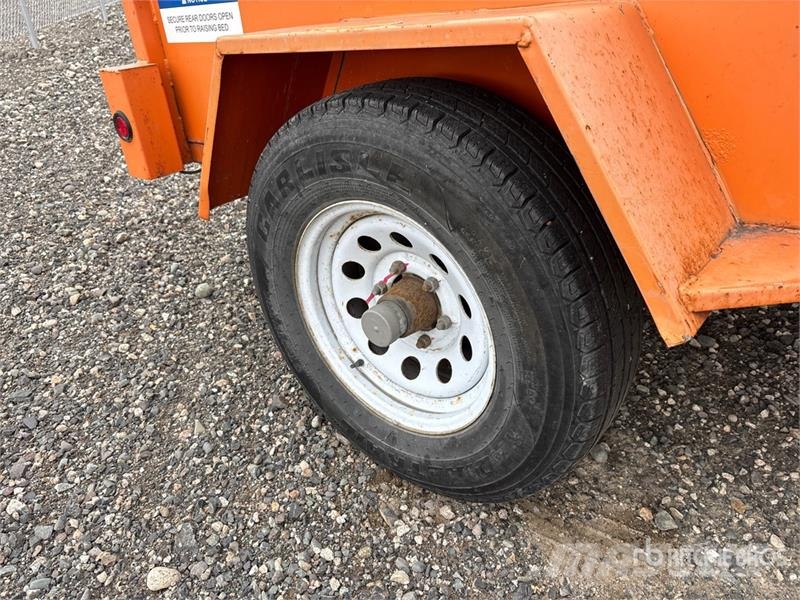  Miska CA58U 8 ft S/A Utility Trailer Andere Anhänger