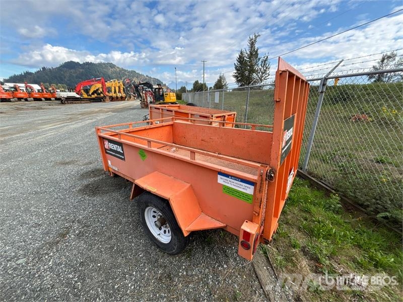 Miska CA58U 8 ft S/A Utility Trailer Overige aanhangers