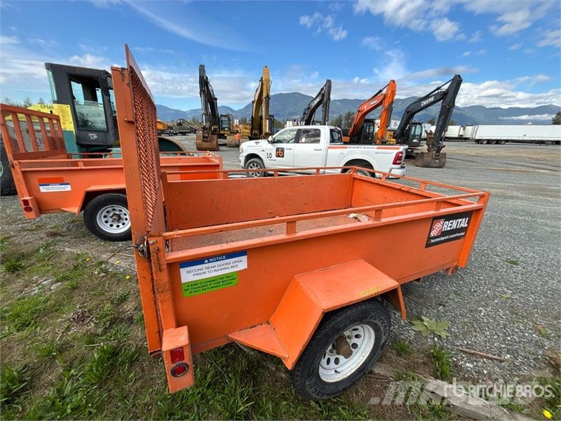 Miska CA58U 8 ft S/A Utility Trailer Overige aanhangers