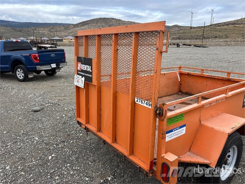  Miska CA58U 8 ft S/A Utility Trailer Andere Anhänger