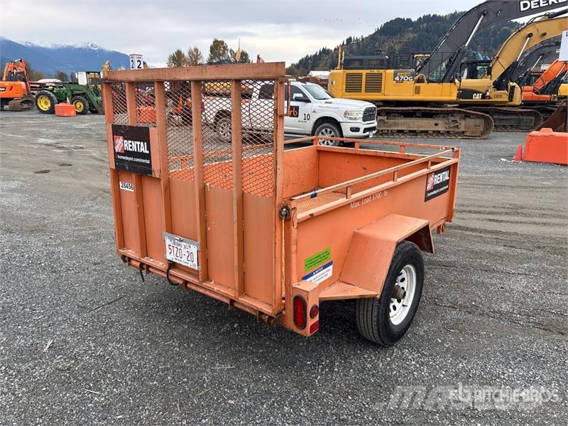  Miska CA58U 8 ft S/A Utility Trailer Інші причепи