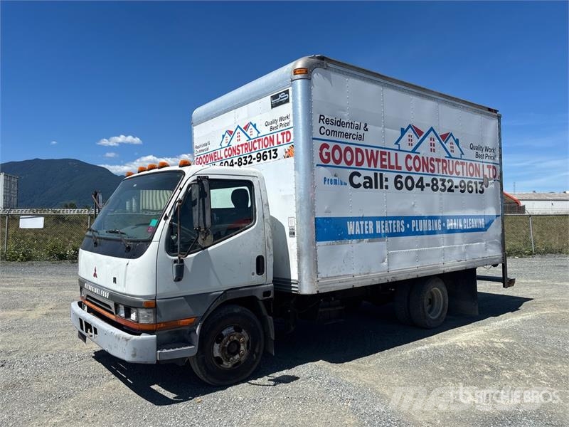 Purchase Mitsubishi FE639 box trucks, Bid & Buy on Auction - Mascus