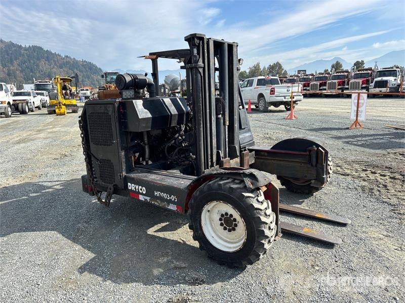  Mofett M9 6100 lb 3x3 Truck Mounted Forklift Medbringertruck