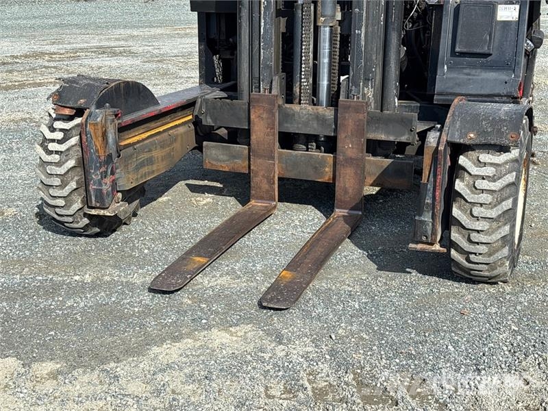  Mofett M9 6100 lb 3x3 Truck Mounted Forklift Medbringertruck