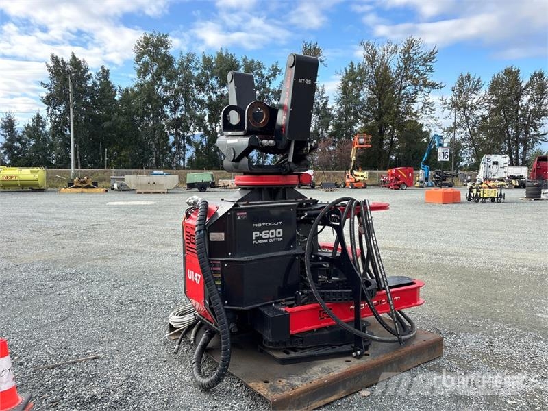 Motorcut P-600 24 in Excavator Pipe/Screw Pile Pla Drugi deli