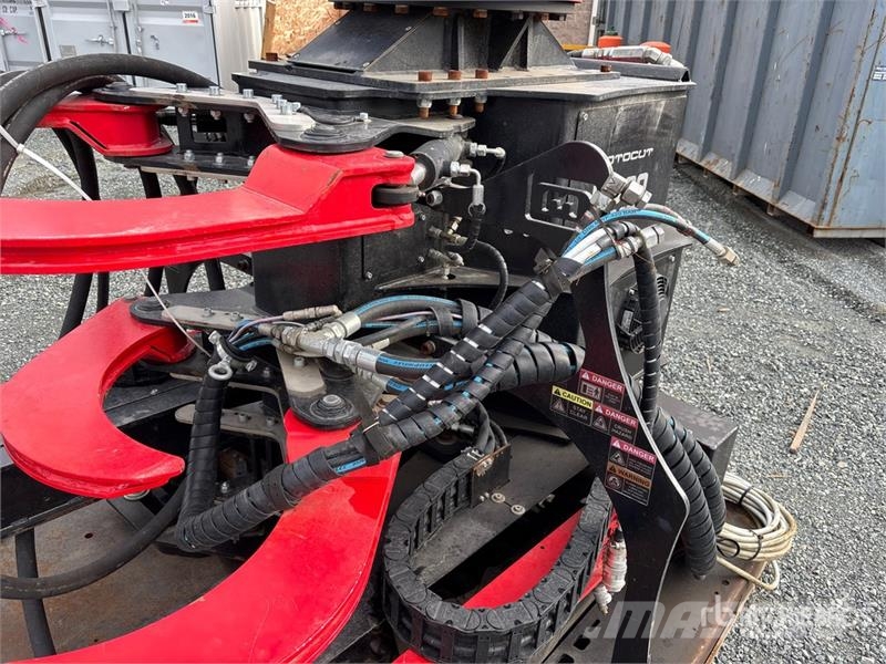 Motorcut P-600 24 in Excavator Pipe/Screw Pile Pla Drugi deli