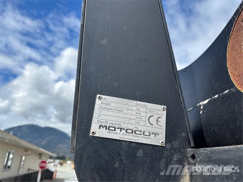 Motorcut P-600 24 in Excavator Pipe/Screw Pile Pla Drugi deli
