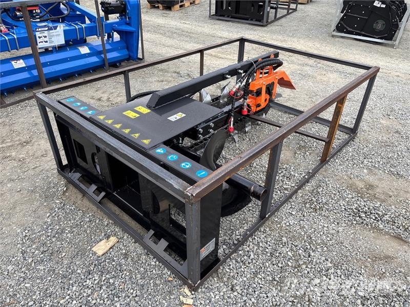 Mower King ECSSCT72 60 in Skid Steer Trencher (Unu Kædegravere