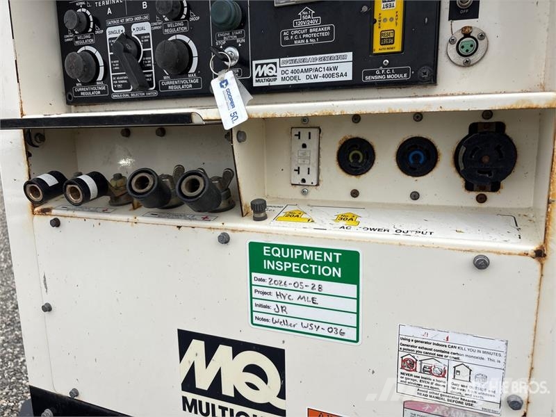MultiQuip DLW400ESA4 Soldadoras