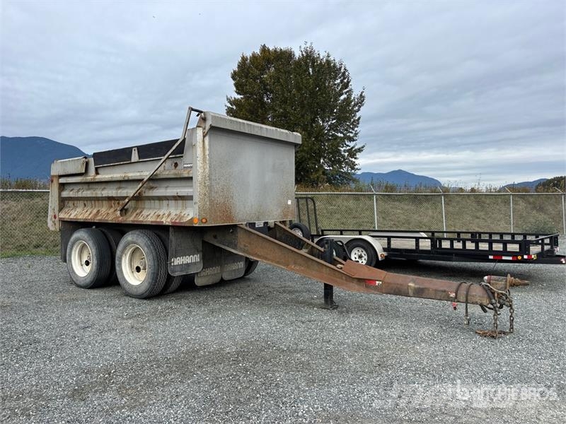  Nahanni 13 ft T/A Pup Dump Trailer مقطورات قلابة