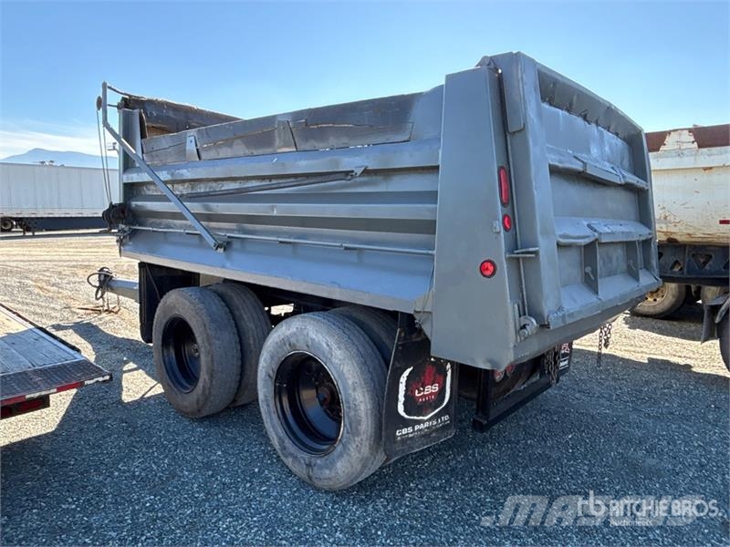 Nahanni 14 ft T/A Pup Dump Trailer Самоскиди