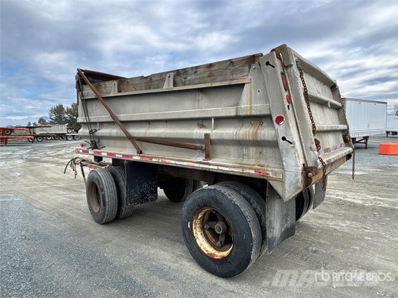Nahanni 14 ft T/A Pup Dump Trailer Kiperi prikolice