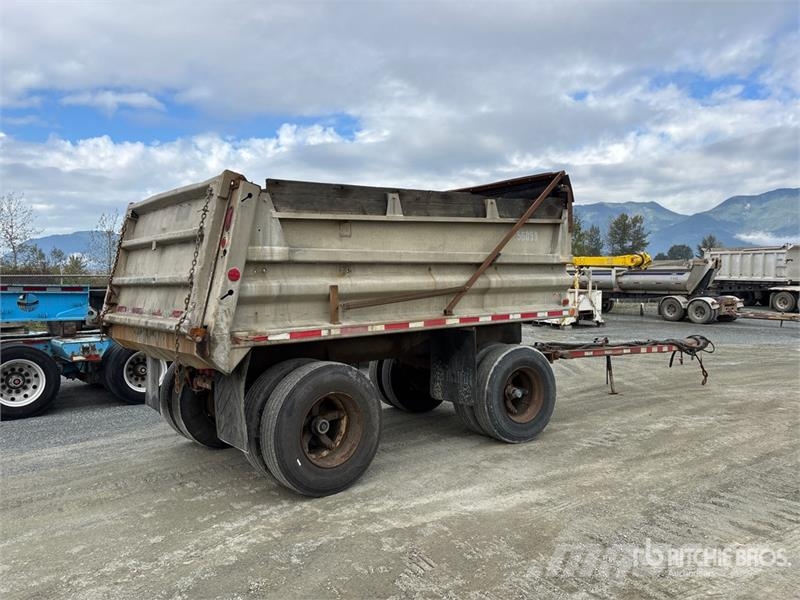 Nahanni 14 ft T/A Pup Dump Trailer Kiperi prikolice