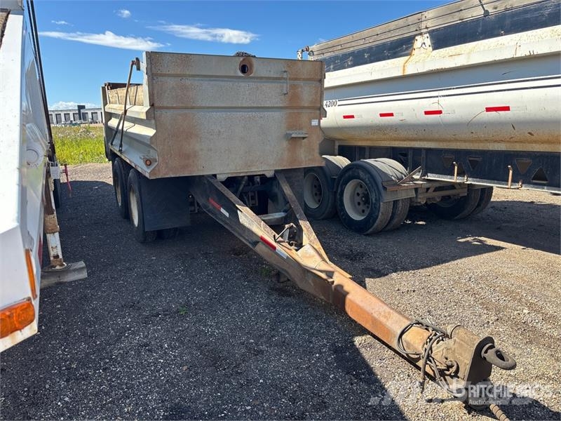  Nahanni 14 ft T/A Pup End Dump Trailer Kiper prikolice