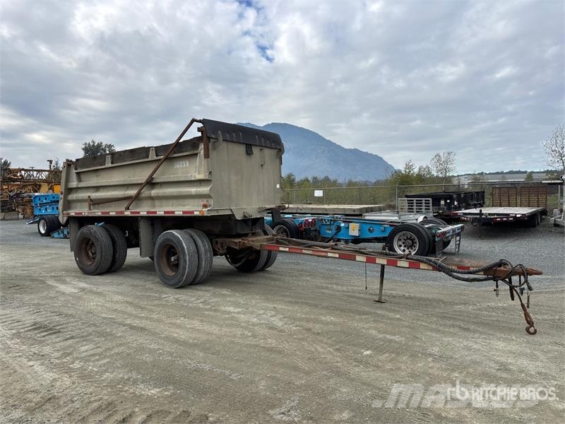 Nahanni 14 ft T/A Turntable Pup Dump Trailer Самоскиди