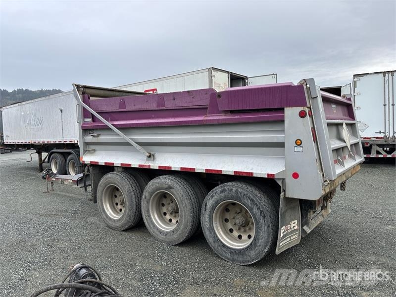 Nahanni 16 ft Tri/A Drawbar Pup Pup Dump Trailer Самосвальные прицепы
