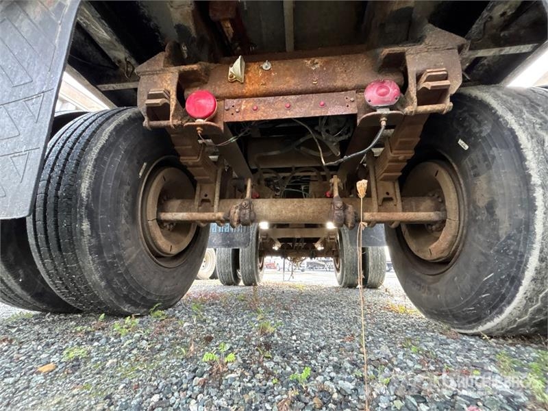 Nahanni NE40 14 ft T/A Turntable Pup Pup Dump Trai Remorque benne