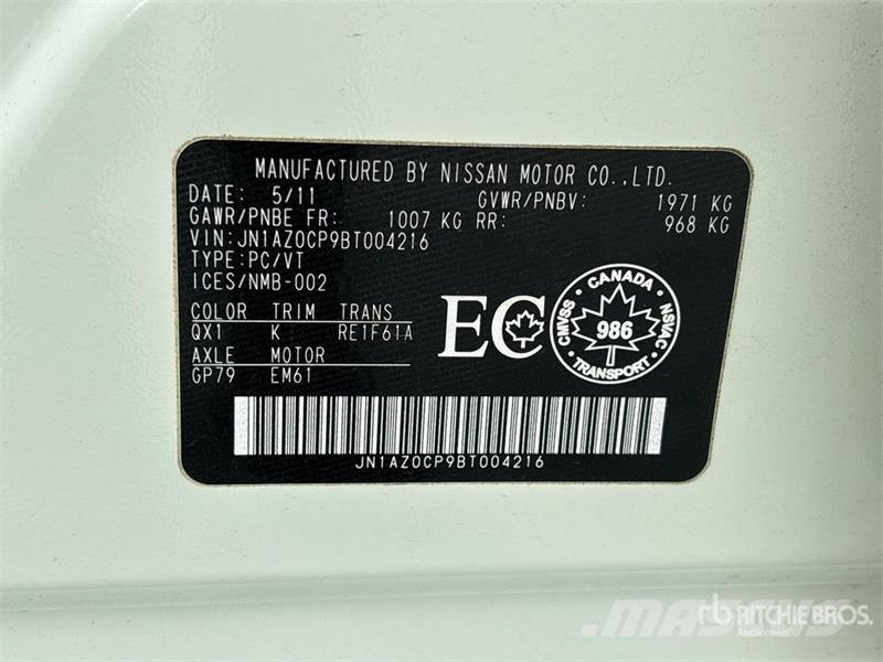 Nissan Leaf Electric Automobile Avtomobili