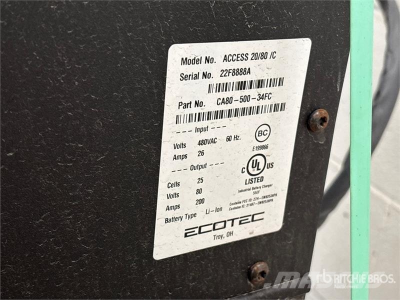  ONECHARGE CA80-1000-34SFC 80V Battery Charger Şarj cihazları