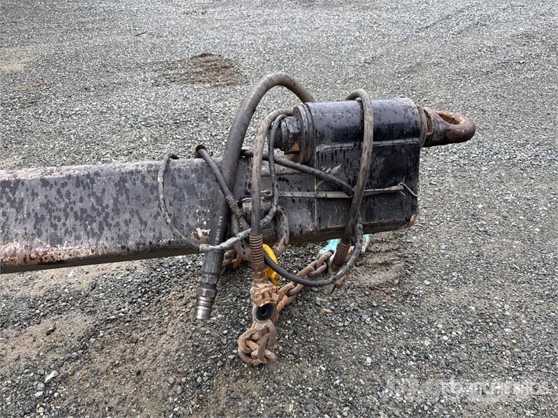 Peak 16 ft Tri/A Drawbar Pup Pup Dump Trailer Самосвальные прицепы
