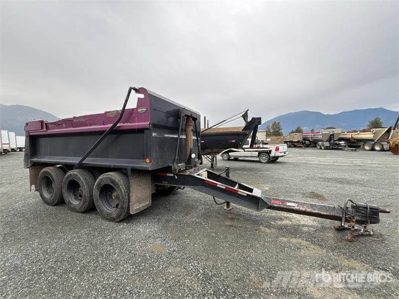 Peak 16 ft Tri/A Pup Dump Trailer Kiperi prikolice