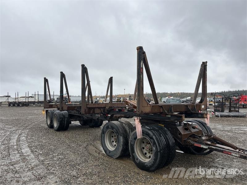 Peerless 30 ft Quad/A Quad Log Trailer Timber trailers