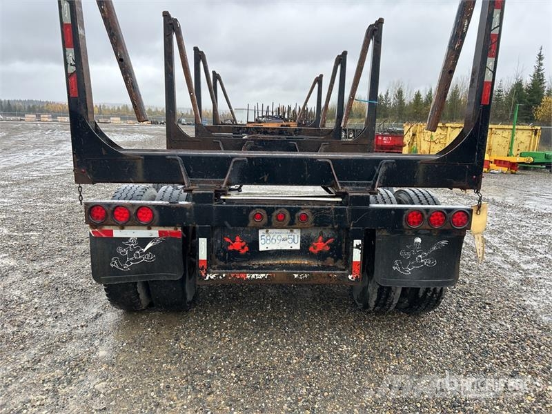 Peerless 30 ft Quad/A Quad Log Trailer Timber trailers