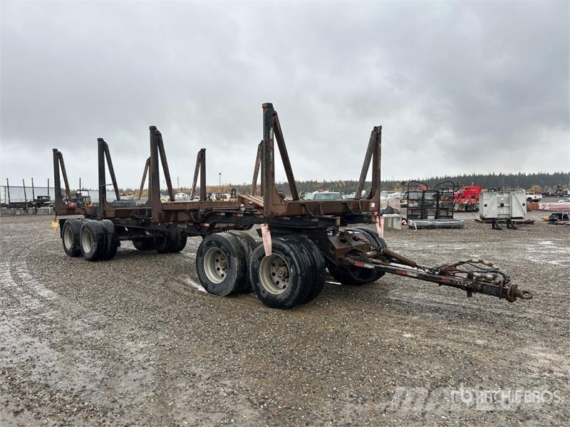 Peerless 30 ft Quad/A Quad Log Trailer Timber trailers