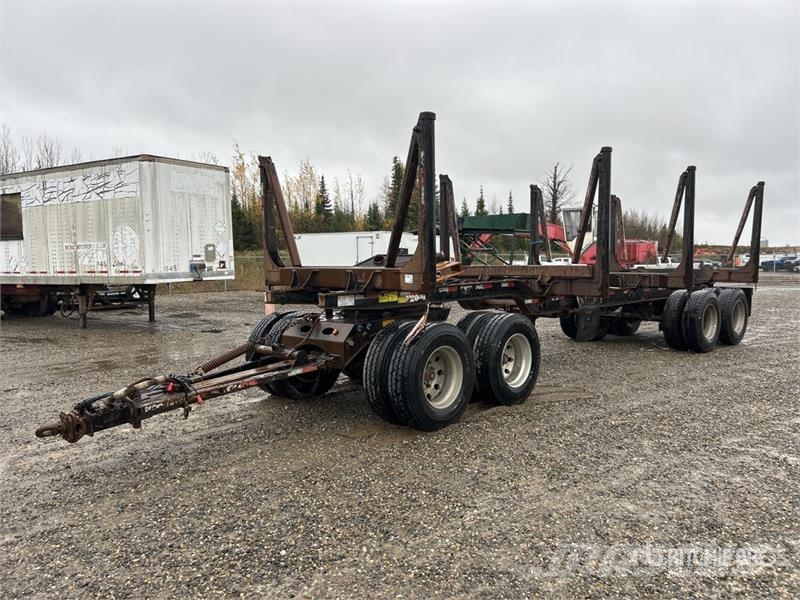 Peerless 30 ft Quad/A Quad Log Trailer Timber trailers