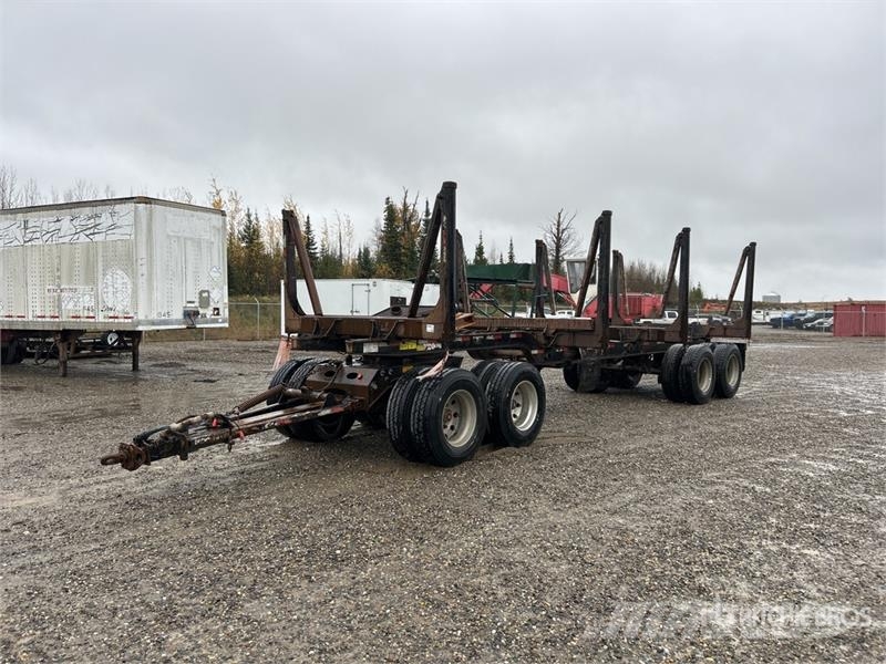 Peerless 30 ft Quad/A Quad Log Trailer Timber trailers