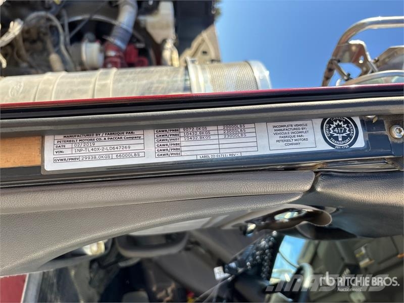 Peterbilt 367 شاحنات قلابة