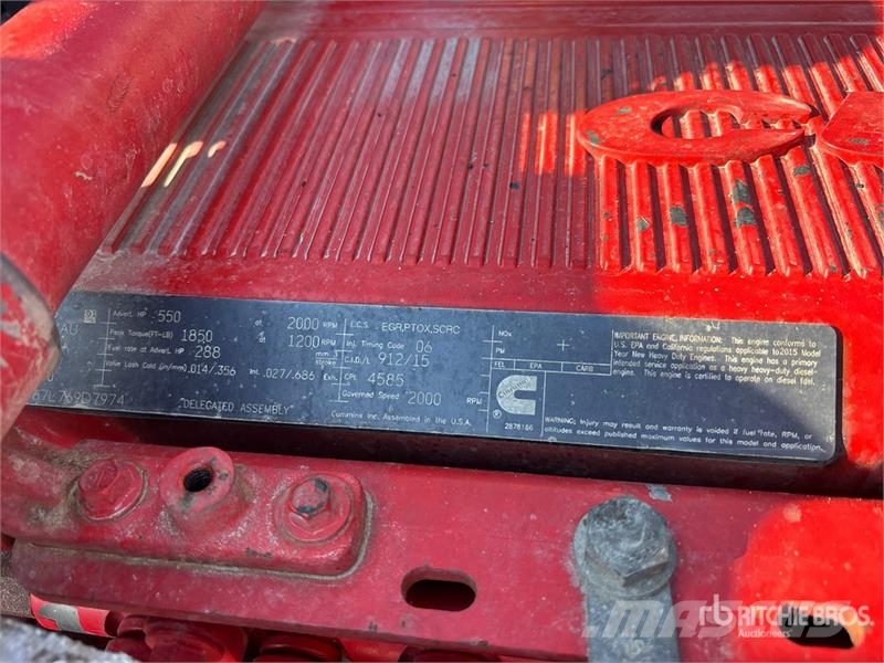 Peterbilt 389 6x4 Transfer T/A Dump Truck Kipper