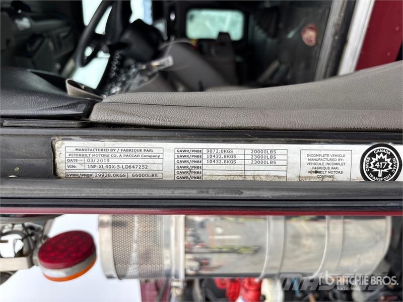 Peterbilt 389 6x4 Transfer T/A Dump Truck Tipper trucks