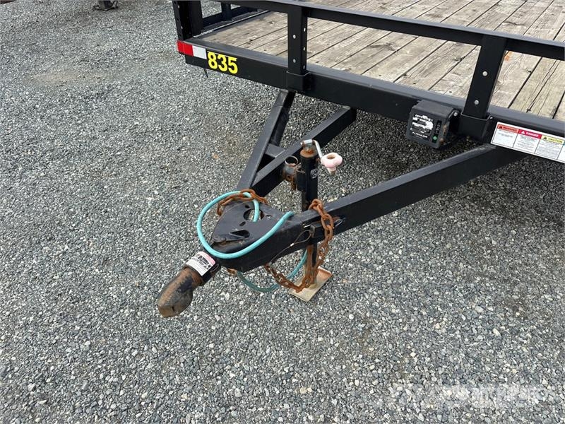 PJ 20 ft T/A Equipment Trailer Autotreilerid