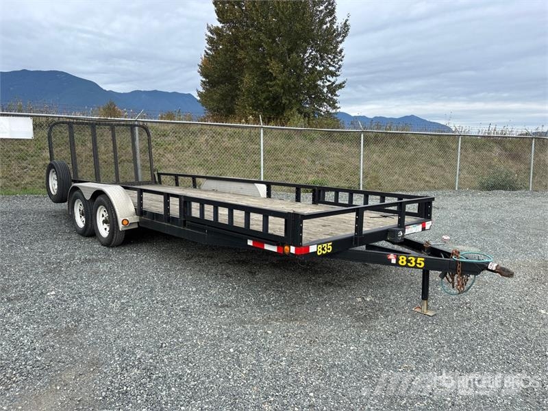 PJ 20 ft T/A Equipment Trailer Autotreilerid