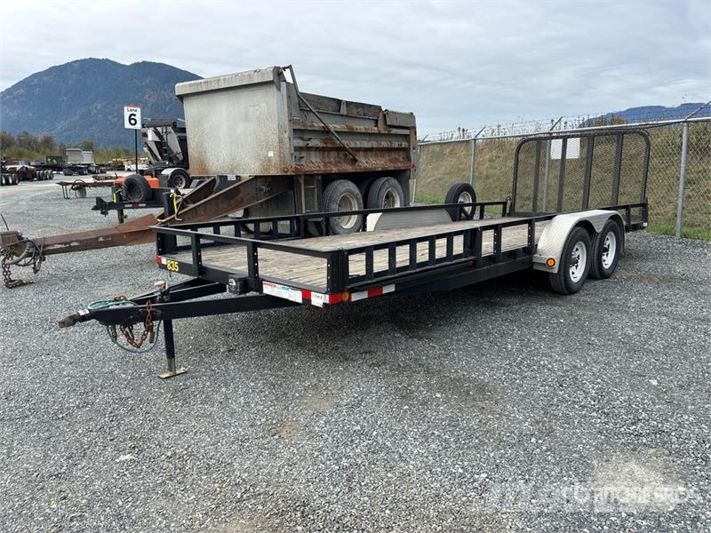 PJ 20 ft T/A Equipment Trailer Autotreilerid