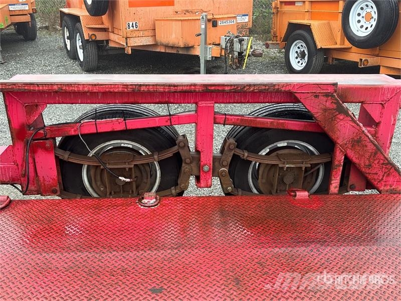 Premco 14 ft T/A Ground Load Trailer Низкорамные прицепы