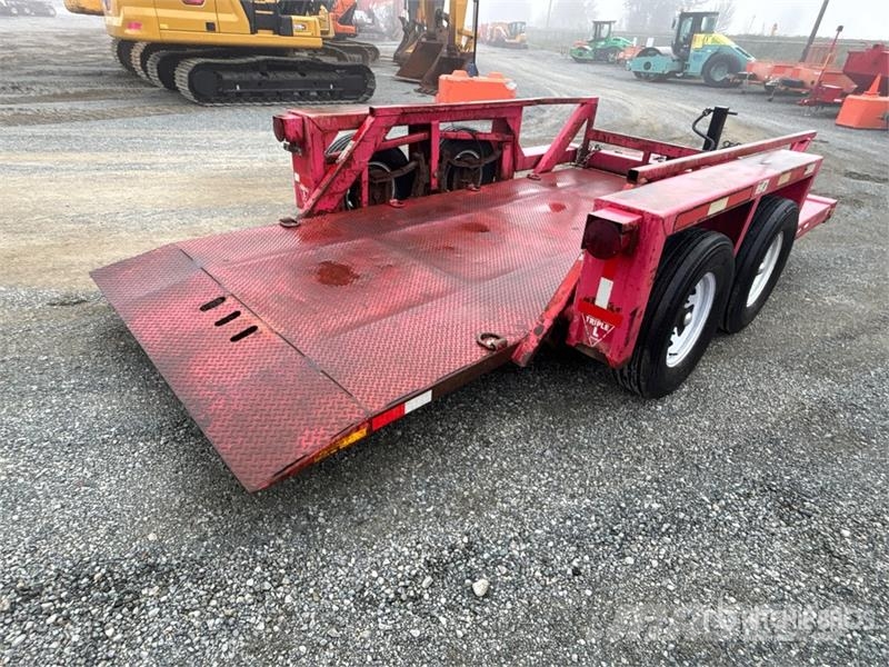 Premco 14 ft T/A Ground Load Trailer Низкорамные прицепы