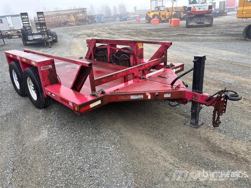 Premco 14 ft T/A Ground Load Trailer Низкорамные прицепы