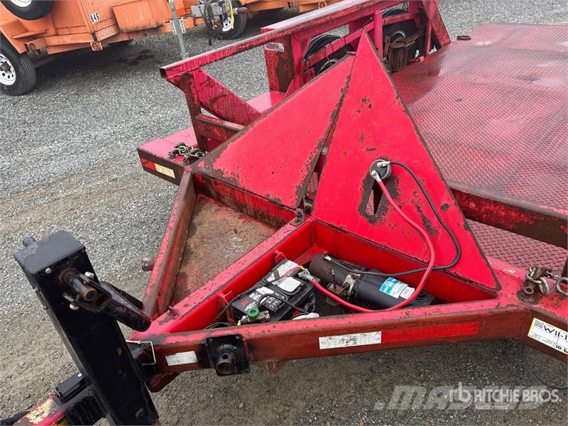 Premco 14 ft T/A Ground Load Trailer Низкорамные прицепы