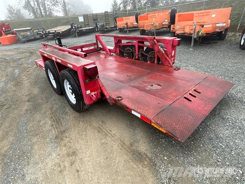 Premco 14 ft T/A Ground Load Trailer Низкорамные прицепы