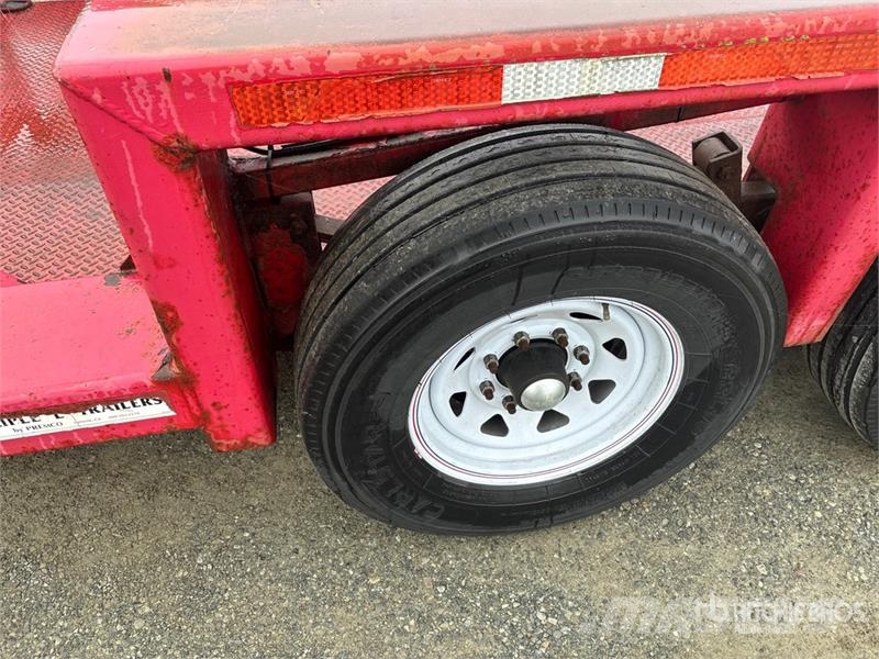Premco 14 ft T/A Ground Load Trailer Низкорамные прицепы