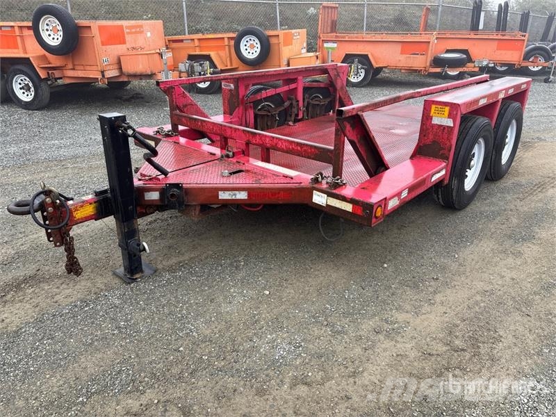 Premco 14 ft T/A Ground Load Trailer Низкорамные прицепы