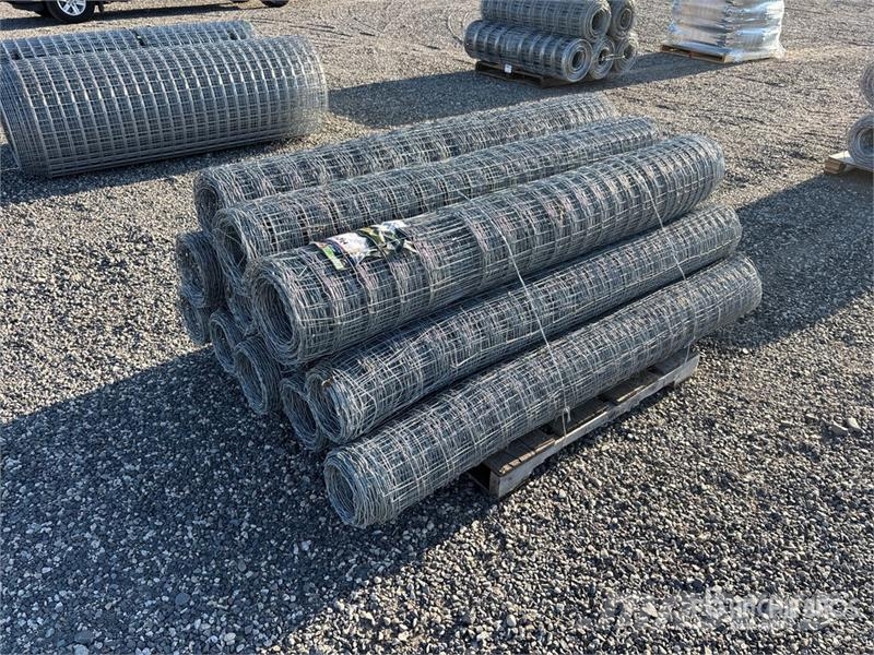  Quantity of (12) 6 ft x 3 ft Rolls of Deer Fencing Fencing equipment